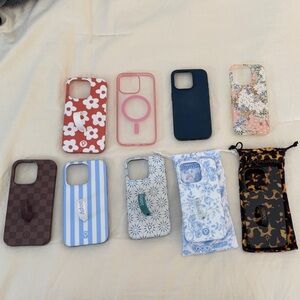 iPhone 15 Pro phone case bundle